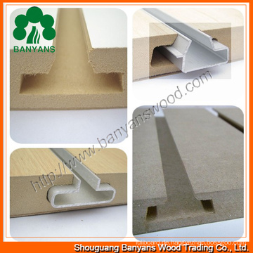 Groove Melamin Faced MDF 15mm und 18mm